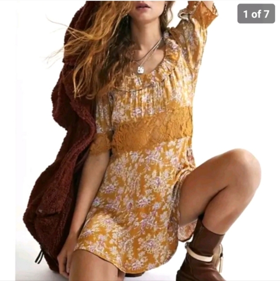 NWOT Free people Lucie dress size 2 - Picture 2 of 6